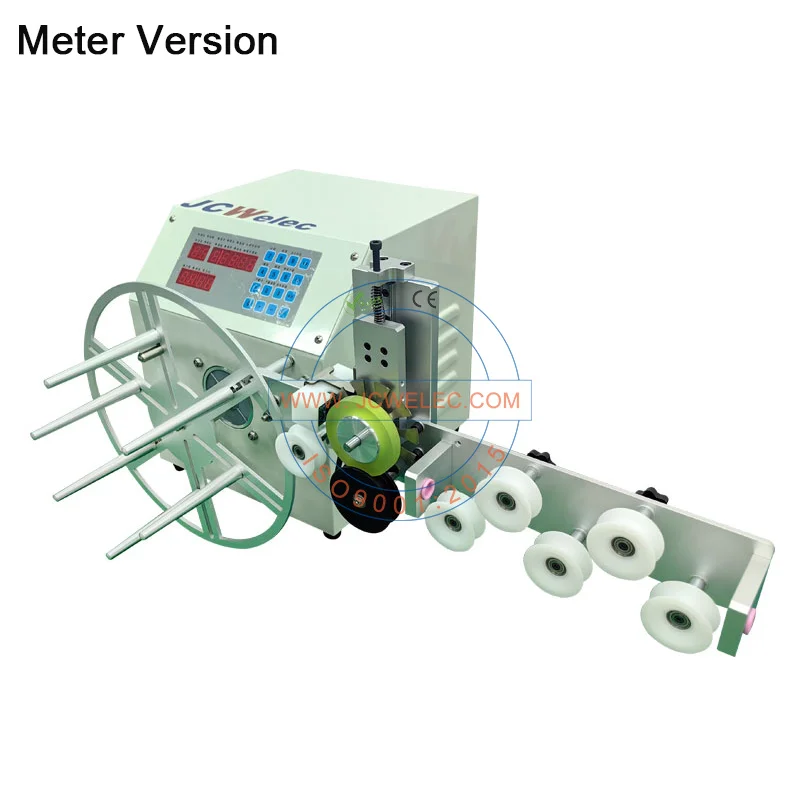 

Автоматическая намоточная машина JCW-WB03W специально разработанная для кабелей, медных проводов, оптических волокна, шлангов и упаковочных лент и т. д.