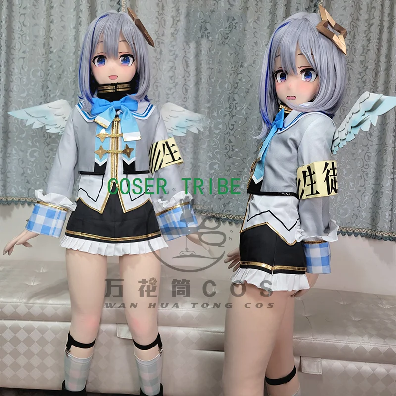 Vtuber Amane Kanata Hololive Customize Mufti Cosplay Costume Cos Game Anime Party Uniform Hallowen Play Role Clothes Clothing