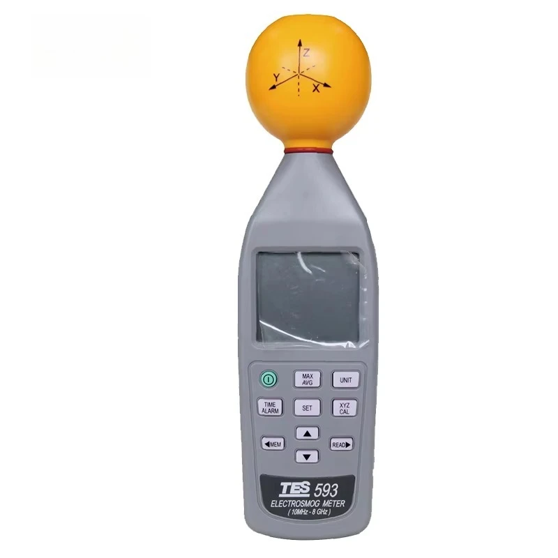 

TES-593 Измеритель электросмога, 3-осевые изотропные измерения ЭМП