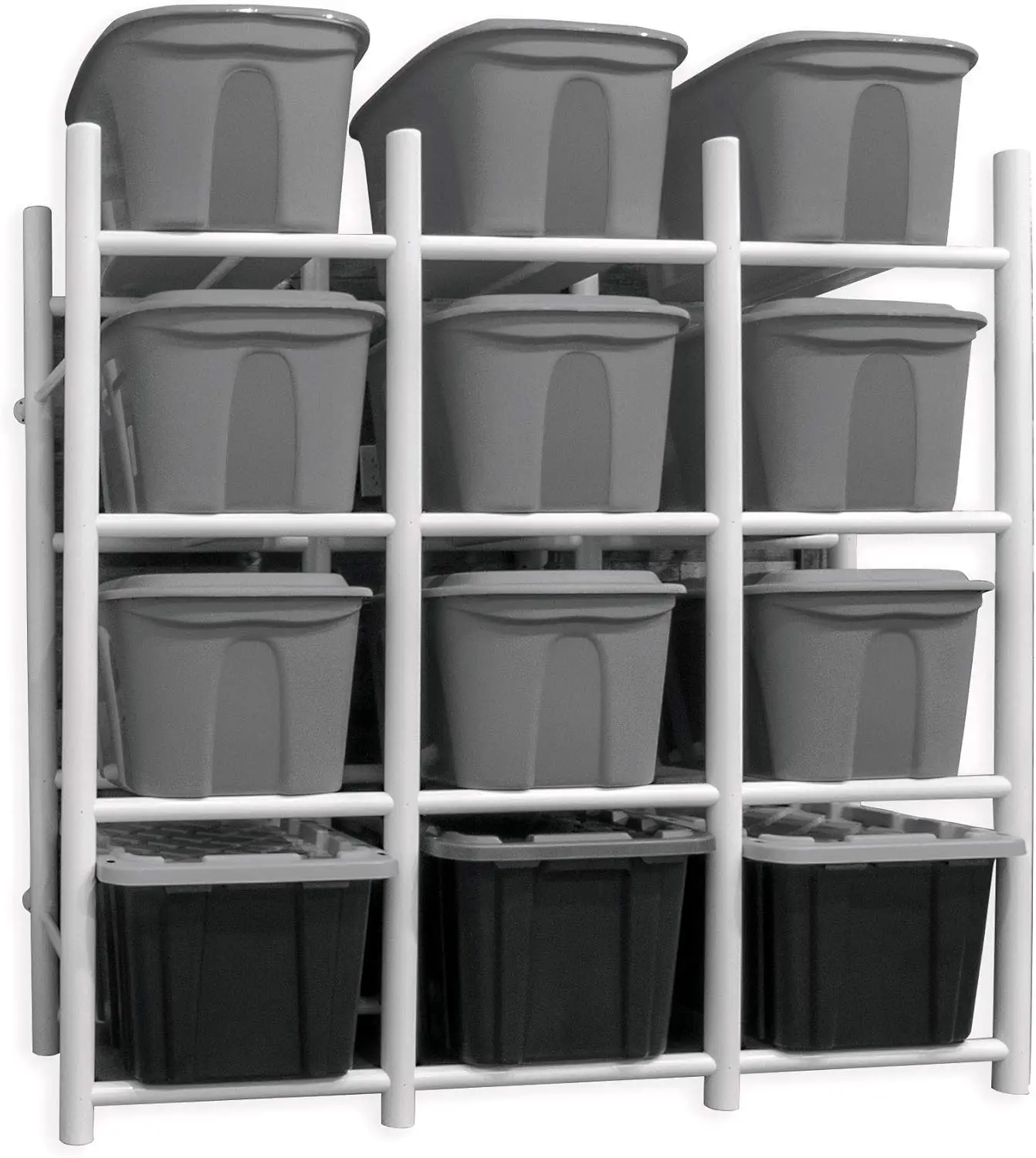 Bin Warehouse Rack - 12 Totes