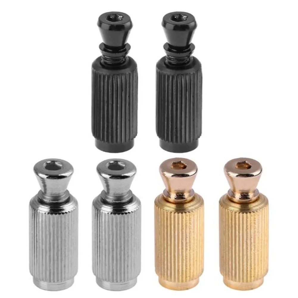 2pcs Electric Guitar Tremolo Bridge/ Parts Metal Pivot Stud Posts 10mm Diameter Guitar Upgrade Accessories