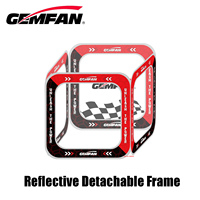 GEMFAN 80*80CM FPV Race Cube Gate Racing Arch Square Drone Training Door 4in1 Detachable Frame for FPV RC Drone  Indoor Training