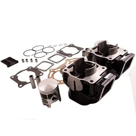 Cylinder Piston Gasket Top End Kit 347cc for Yamaha Banshee 350 YFZ350 1987-2006 2GU-11311-00-00 2GU-11321-00-00