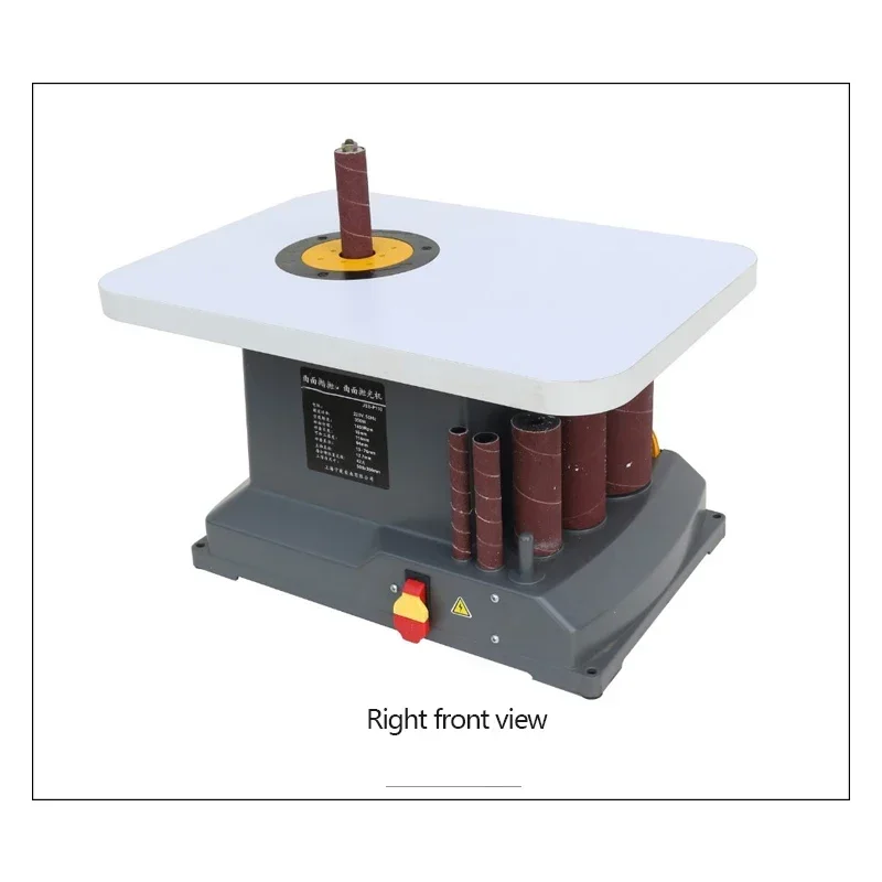 Upgrade Special-Shaped Shaft Sanding Machine Curved Surface Sanding Machine Sanding Machine Woodworking Arc Polishing Sand Colum