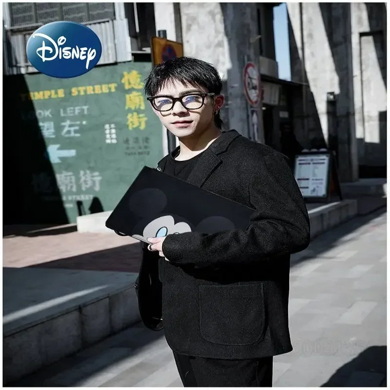 Disney Mickey New Men's Clutch Bag Cartoon Cute Women's Clutch Bag Large Capacity Fashion Trend Envelope Bag High Quality