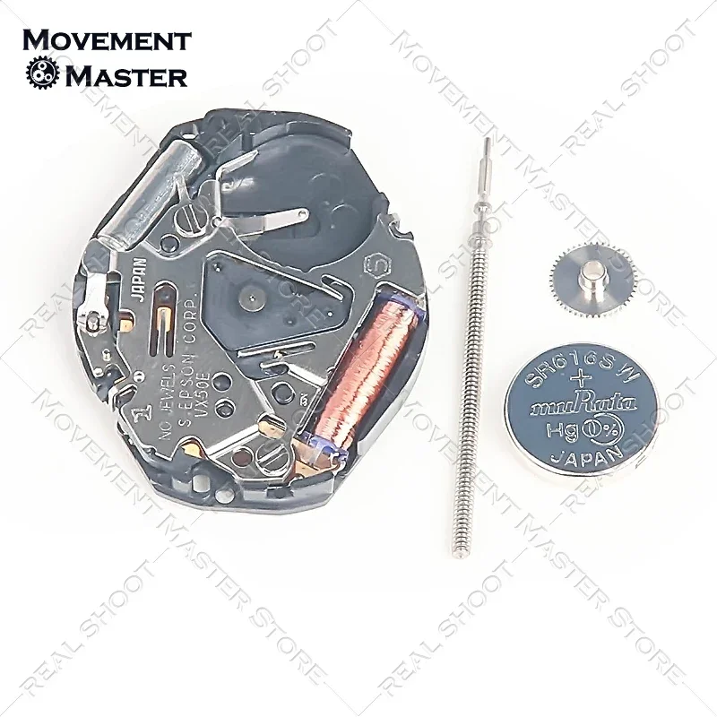 Japan Tianmadu VX50 Movement Brand New Original VX50E Quartz Movement Watch Repair Movement Replacement Parts