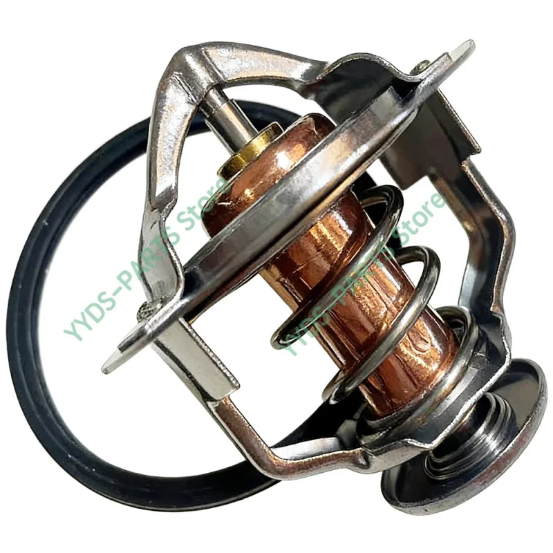 4JJ1 4JK1 Thermostat 76.5℃ For Isuzu ELF 300 DMAX MUX D-MAX MU-X Pickup Truck Engine