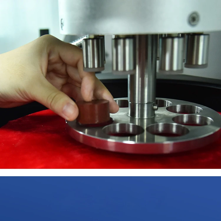 Rettificatrice e lucidatrice automatica metallografica Rettificatrice a doppio disco