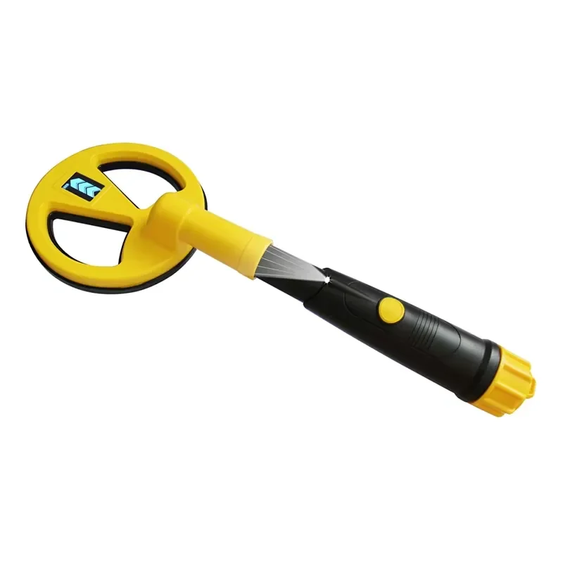XEAST MD-790 IP68 High Sensitivity Pulse Induction Metal Detector Yellow Black Vibrations LED Alarm Wrist Strap Included view 4