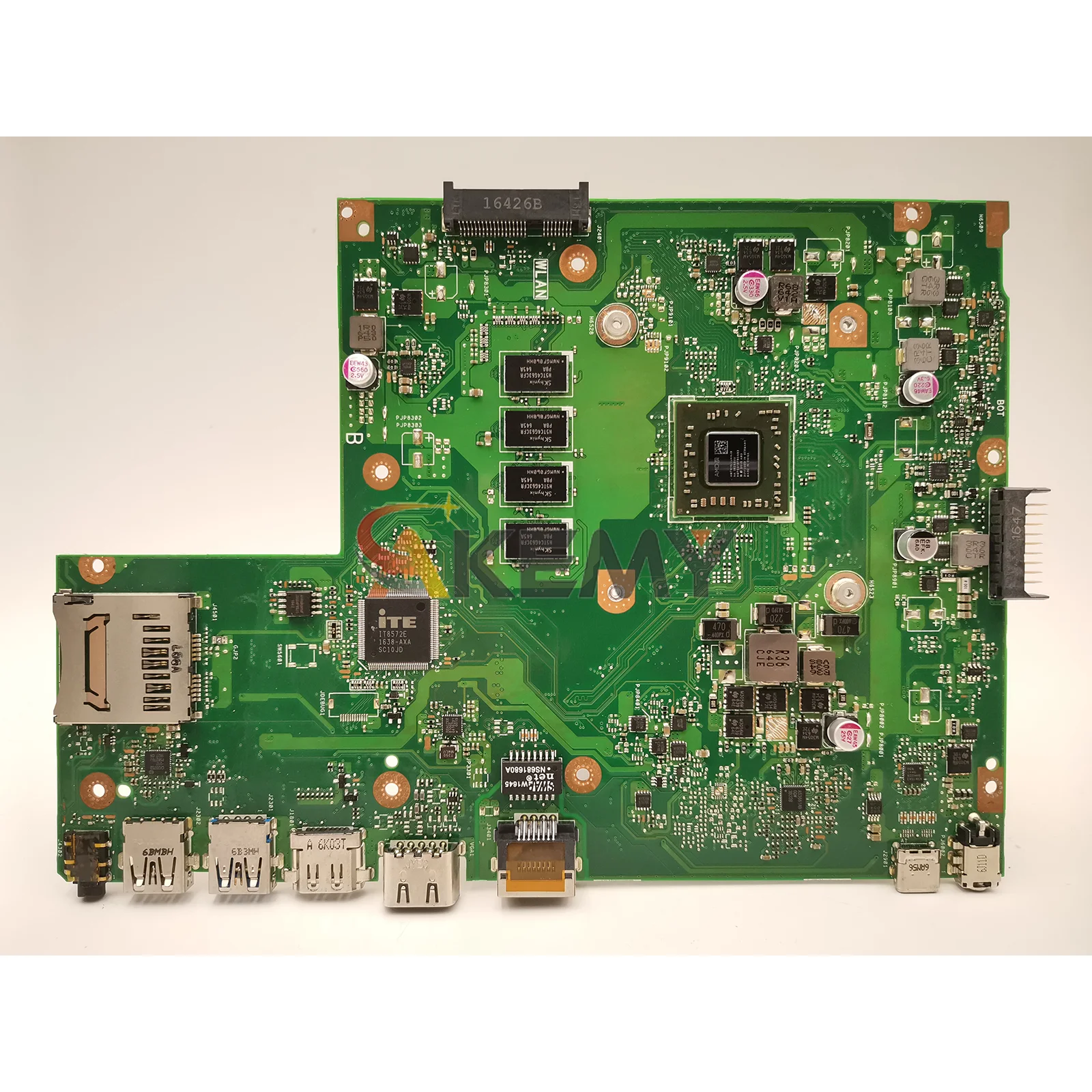 X540YA Laptop Motherboard For ASUS VivoBook X540Y D540Y F540Y A540Y R540Y X540YA Notebook Mainboard With A6 A8 CPU 100% tests OK