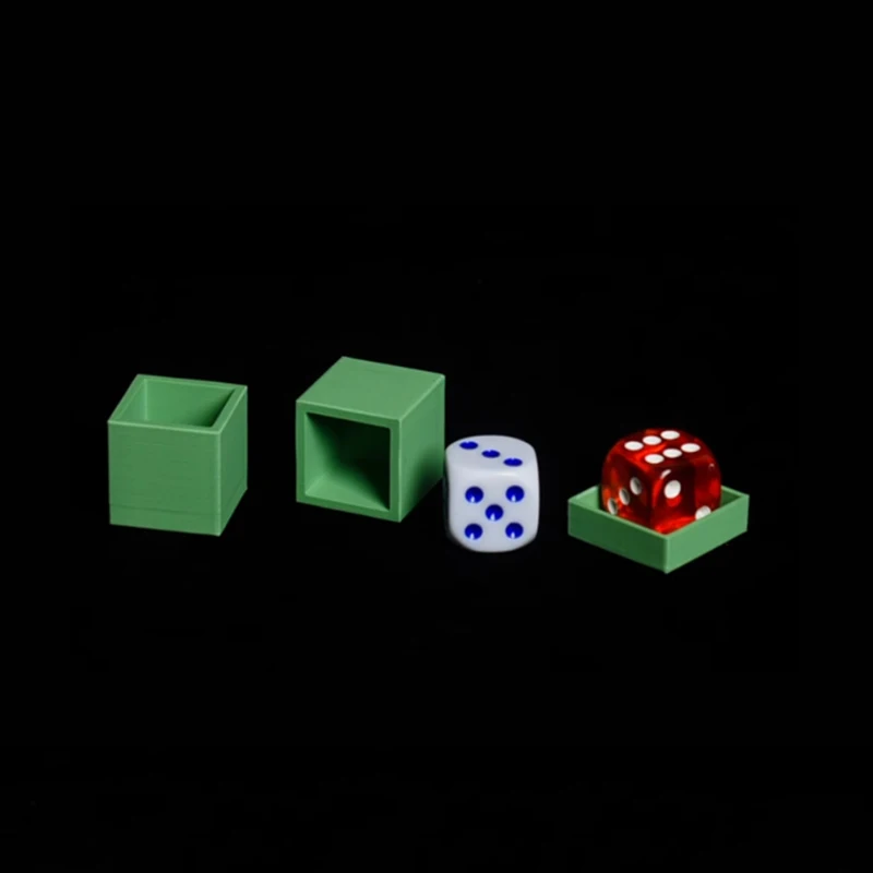 German Dice By Hernan Maccagno Street Magic Tricks Dice Penetration Close up Magic Magia Magie Magicians Prop Accessory