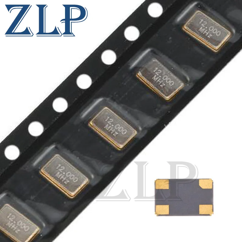 

5032 Patch passive crystal oscillator 8MHZ 11.0592MHZ 12MHZ 16MHZ 20MHZ 22.1184MHZ 24MHZ 25MHZ 27MHZ SMD-4 4Pin nerw original