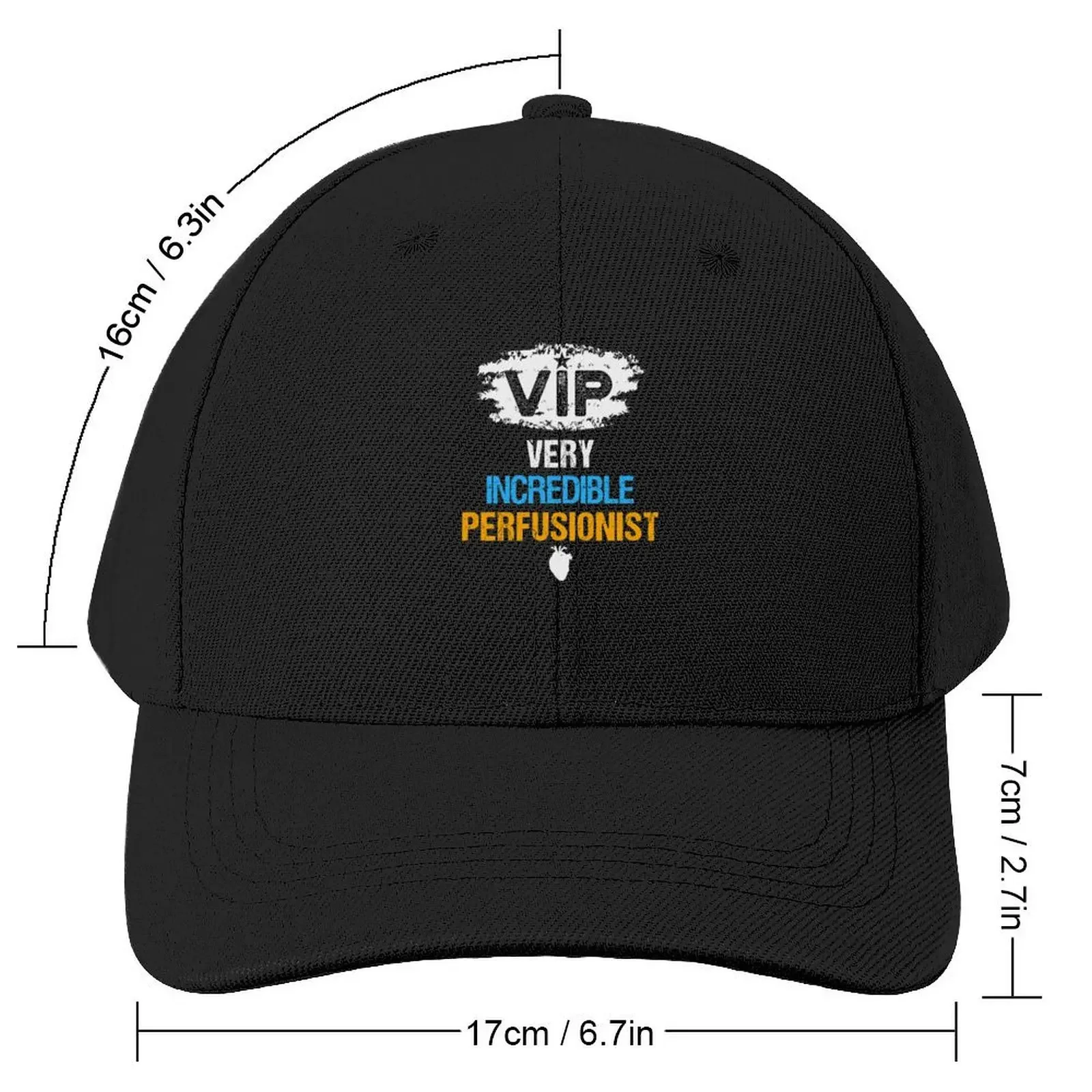 VIP Very Incredible Perfusionist Baseball Cap Streetwear Hat Baseball Cap Caps Male Women's