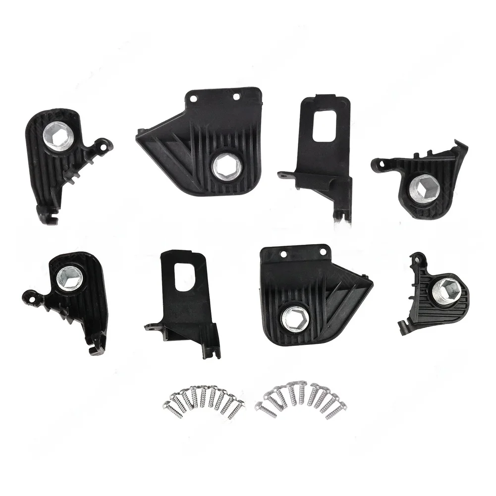 ABS Headlight Repair Bracket Kit Compatible with For MINI Countryman R60 Paceman R61 Front Bumper 61119807304 61119807303