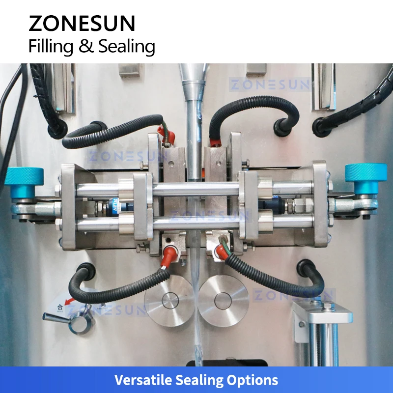 ZONESUN ZS-FS220U Automatic VFFS Sachet Packing Machine for Liquids and Pastes