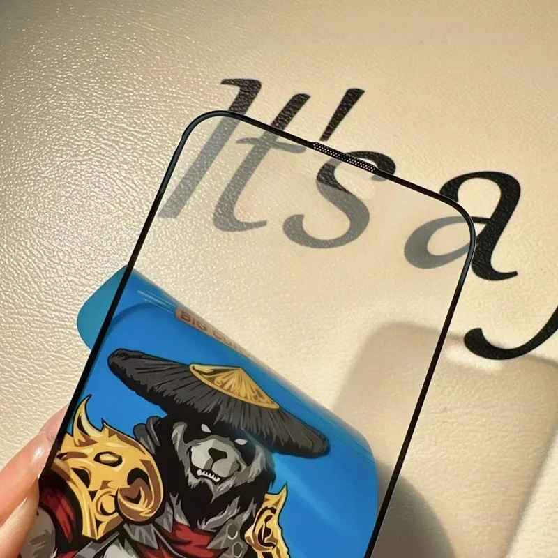 1 قطعة-10 قطعة مناسبة لفيلم هنتر المقسى أبل 17 برو ماكس متجمد مضاد للزقزقة 15 الغبار شاشة كاملة 14 فيلم الهاتف المحمول 13