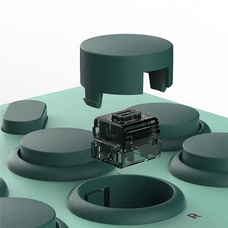 【Superdeals】عصا التحكم في الألعاب Retro Arcade Rocker سماعة لاسلكية تعمل بالبلوتوث سلكية 2.4G تحكم للتبديل نينتندو سويتش PS4 Du