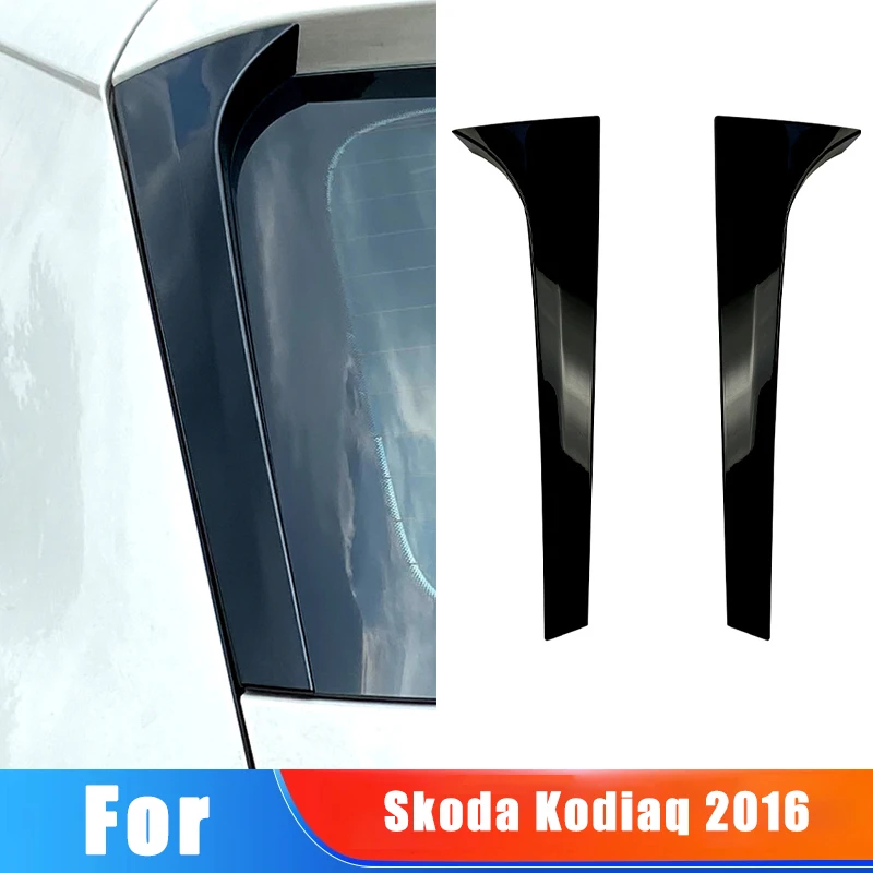 

For Skoda Kodiaq 2016 Car Window Trim Lip Spoiler Side Wing Spoiler Car Sticker Decoration Modification Accessories