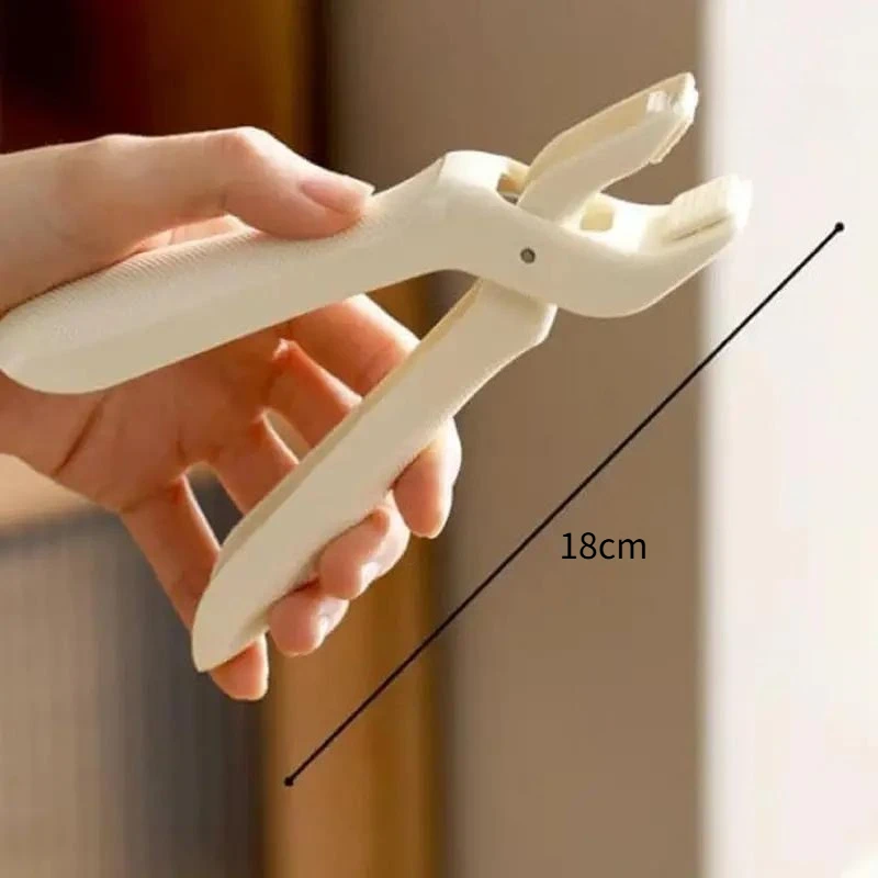 Silicone Multi-Function Anti-Scald Bowl Clip Heat Resistant Gripper Tongs with Non-Slip Coating Cookware Handles