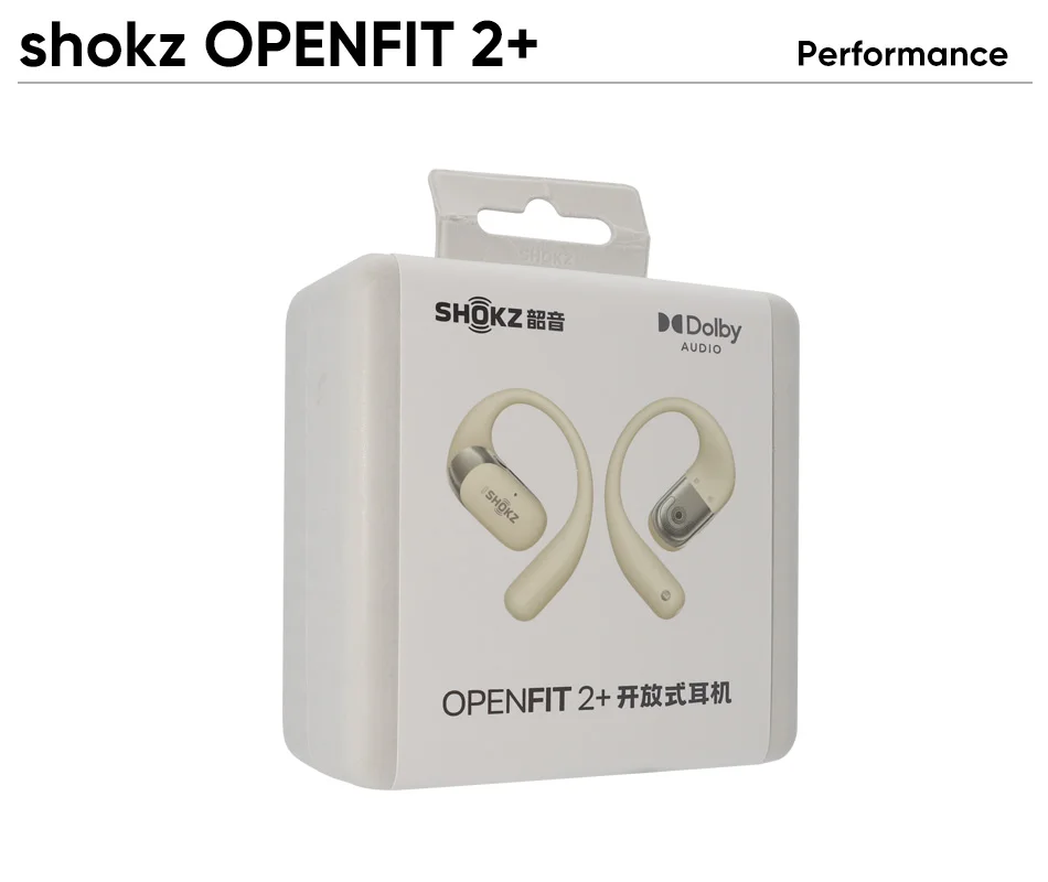 Original Shokz Openfit 2+ T921 Open-Back-Kopfhörer, mit Dolby Audio, kabellosem Bluetooth 5.4, Ohrbügel-Design, KI-gesteuerter Geräuschunterdrückung und IP55-Schutzklasse. – Detail 7