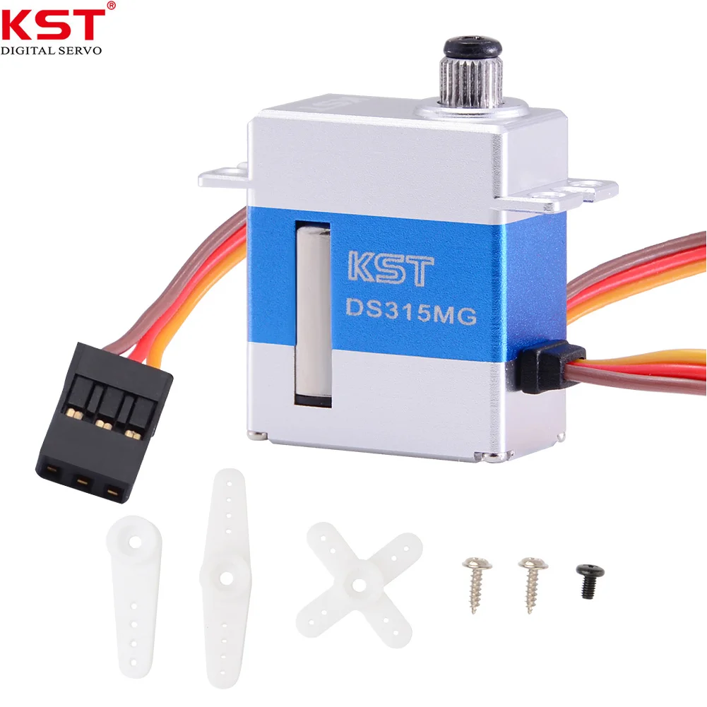 

KST DS315MG 8.4V 4kg 0.07sec Digital Metal Gear Mini Servo Motor for UAV RC Car Robot Arm Helicopter Airplane Parts