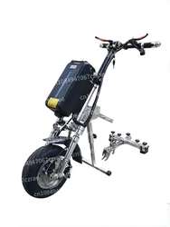Disabled Car Electric Tractor Disabled Wheelchair Modified Front Drive Wheelchair Traction Front Quick Dismantling and Folding