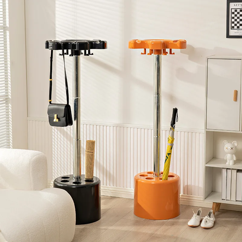 Nordic floor coat rack, bedroom Internet celebrity living room home umbrella bucket hanger storage rack