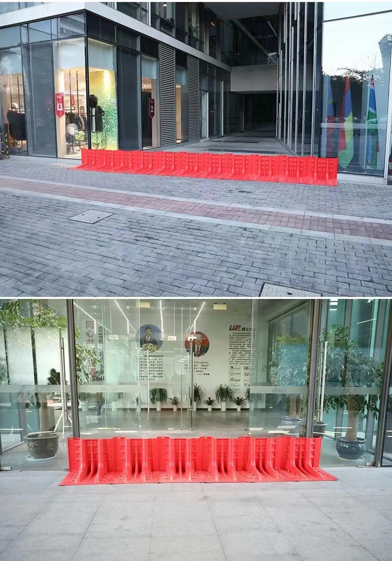 L-type household waterproof underground garage flood control board flood control emergency ABS plastic water retaining board