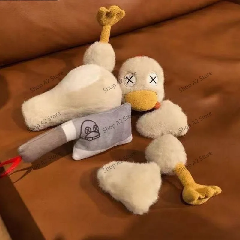 Put together a good duck removable magnetic duck doll plush toy saltwater roast duck doll cloth doll for birthday gift