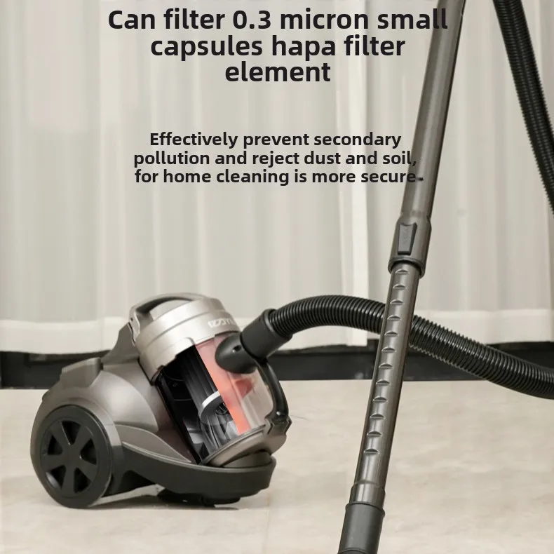 Vacuum Cleaner Household Vacuum Small Large Suction Dry and Wet Dual-purpose High Power Powerful Cat Hair Carpet Vacuum Cleaner