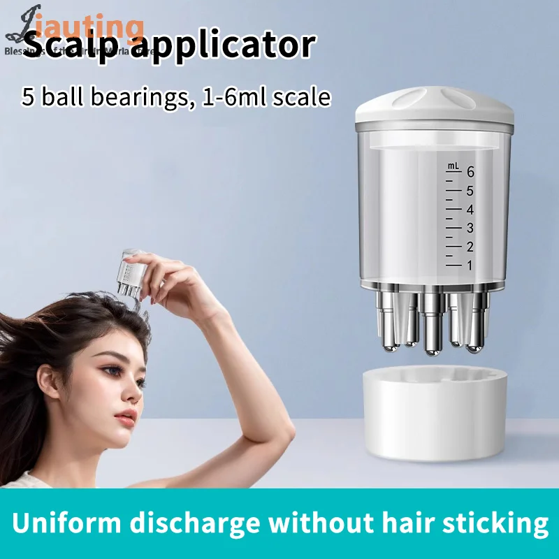 

Scalp Applicator Liquid Comb Portable Mini Massage Comb Essential Oil Liquid Guiding Massager Anti Hair Loss Scalp Care Tools