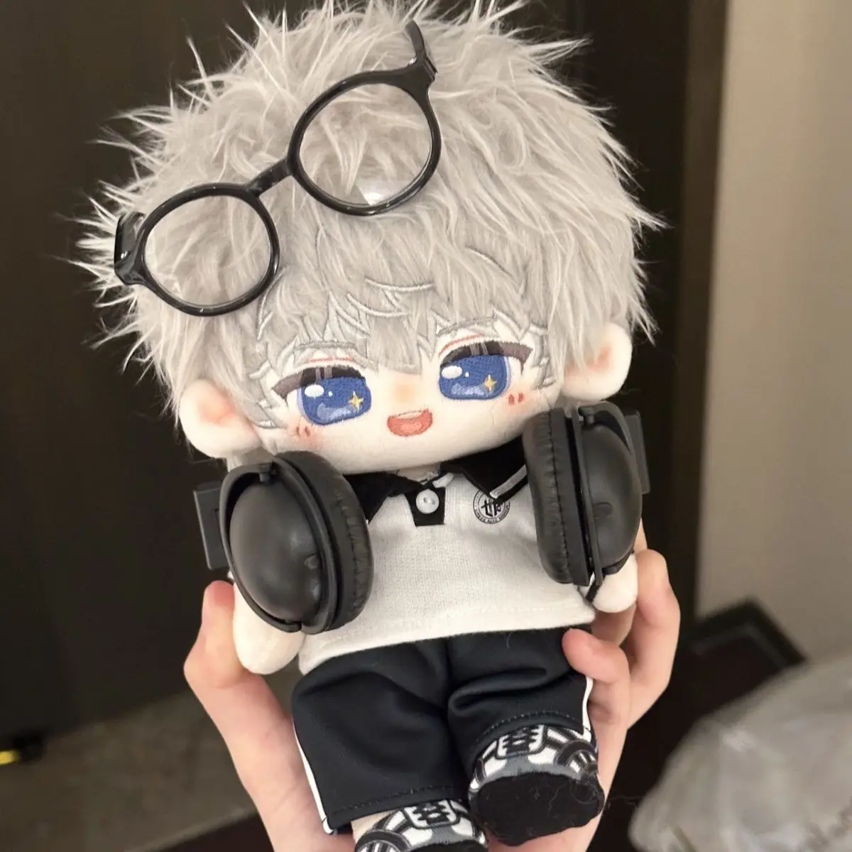 20cm Puppen-Schuluniform-Set Japanisches Kawaii Baumwoll-Plüschpuppen-Outfit Zurück zur Schule Ersatzkleidung – Detail 8