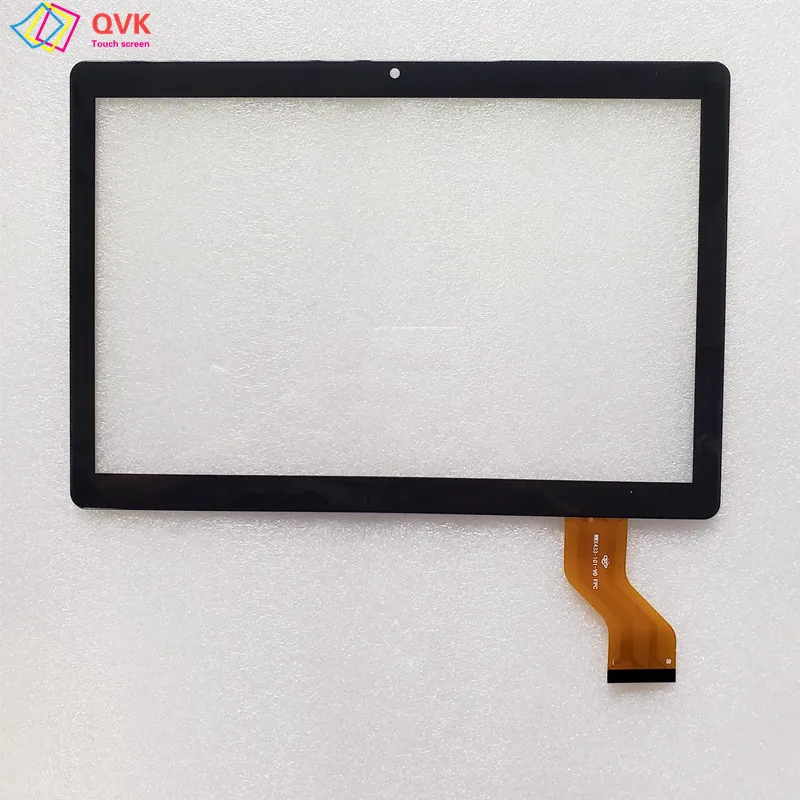 Black 10.1Inch P/N WWX433-101-V0 FPC Tablet Capacitive Touch Screen Digitizer Sensor External Glass Panel