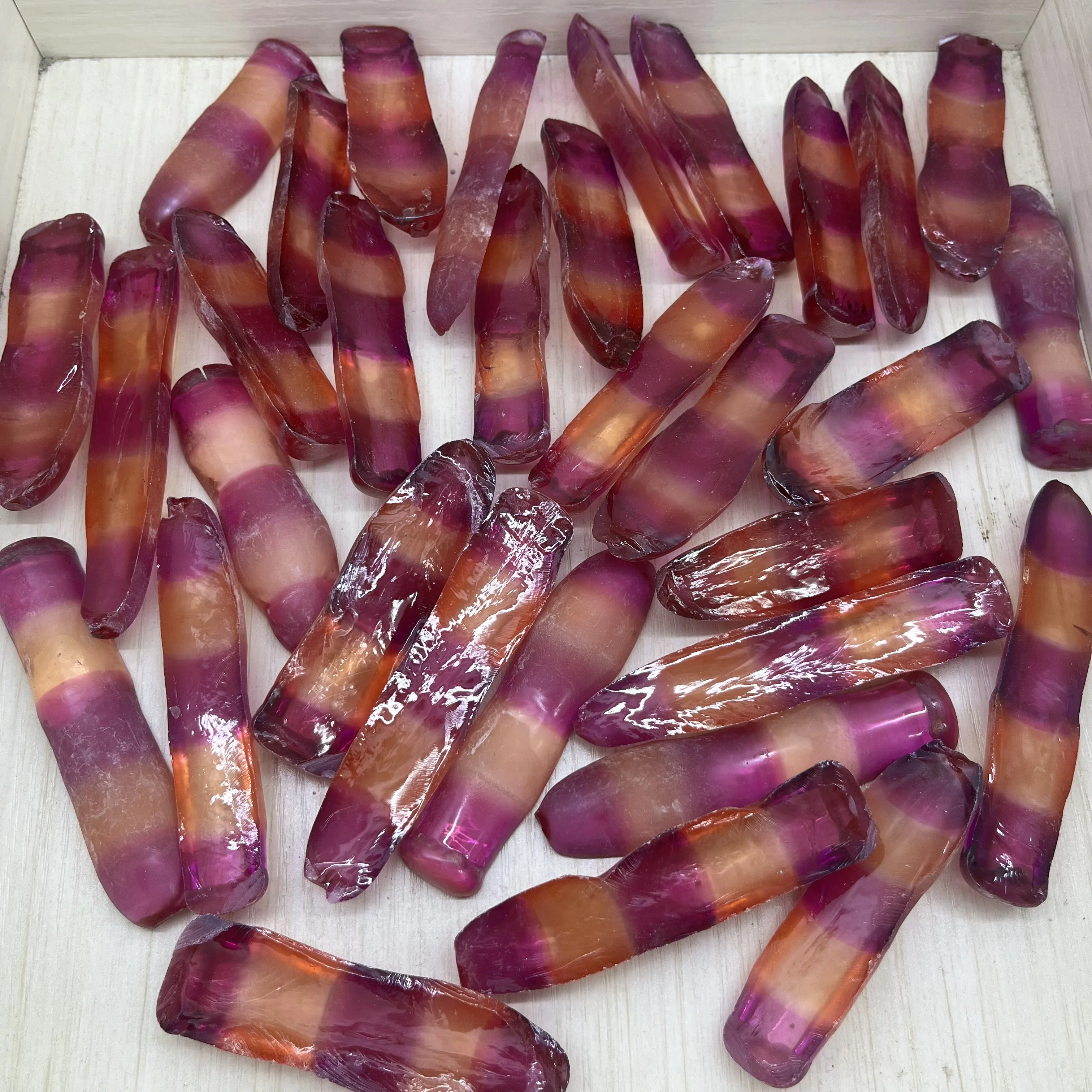 100g / Sac # 16- # Corindon bi - Jewelry Making Raw Materials avis et prix