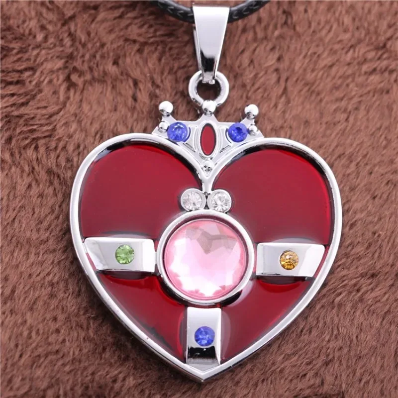 เซเลอร์มูน ซึกิโนะ อุซางิ ทรานส์ฟอร์มเมอร์สร้อยคอผู้หญิงอินเทรนด์อะนิเมะคู่คอสเพลย์อุปกรณ์ประกอบฉากจี้สร้อยคอของขวัญ