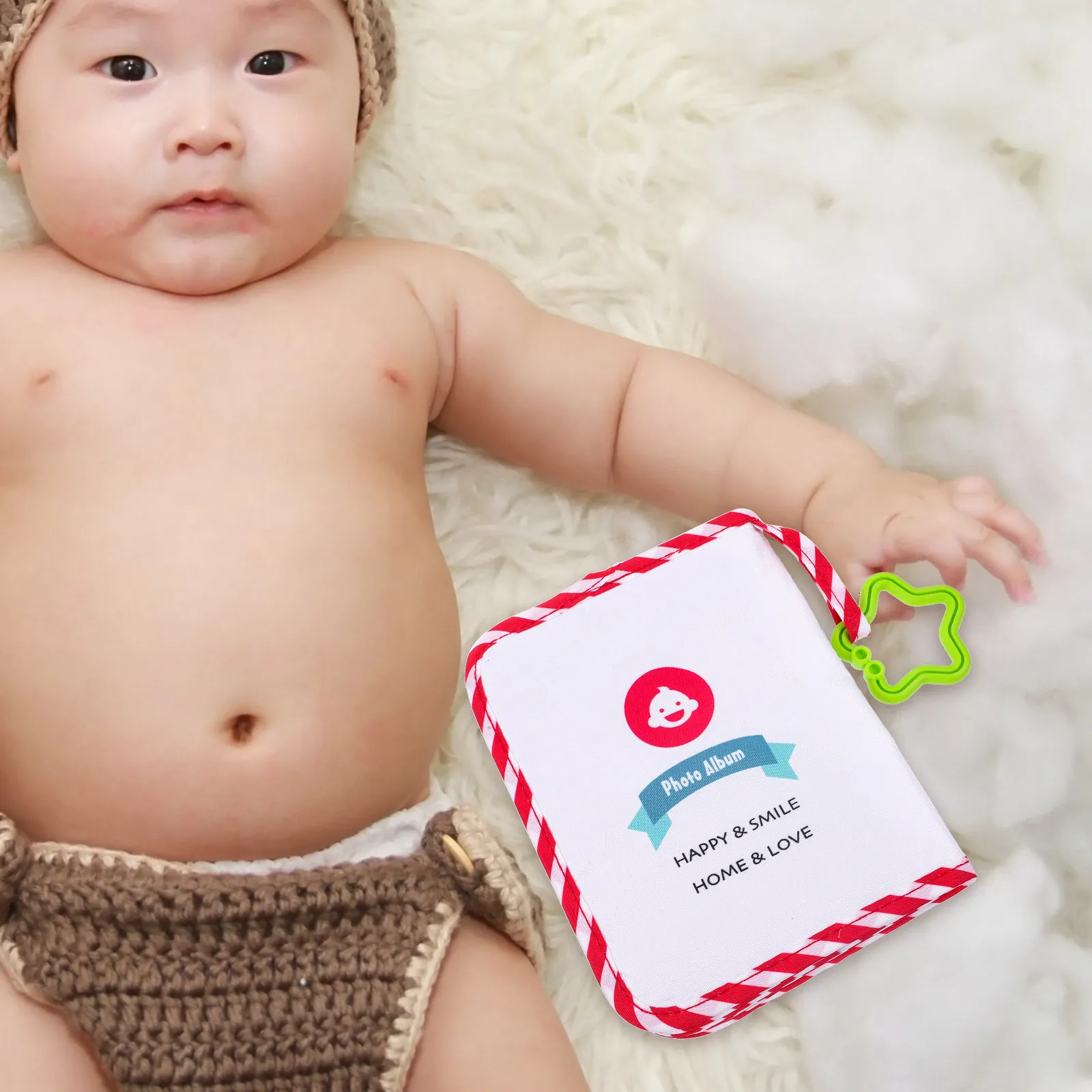 Newborn Photo Album Baby Boy Girl First Photo Book Memory Keepsake Growth Tracker Album Creative Adorable Fine Workmanship