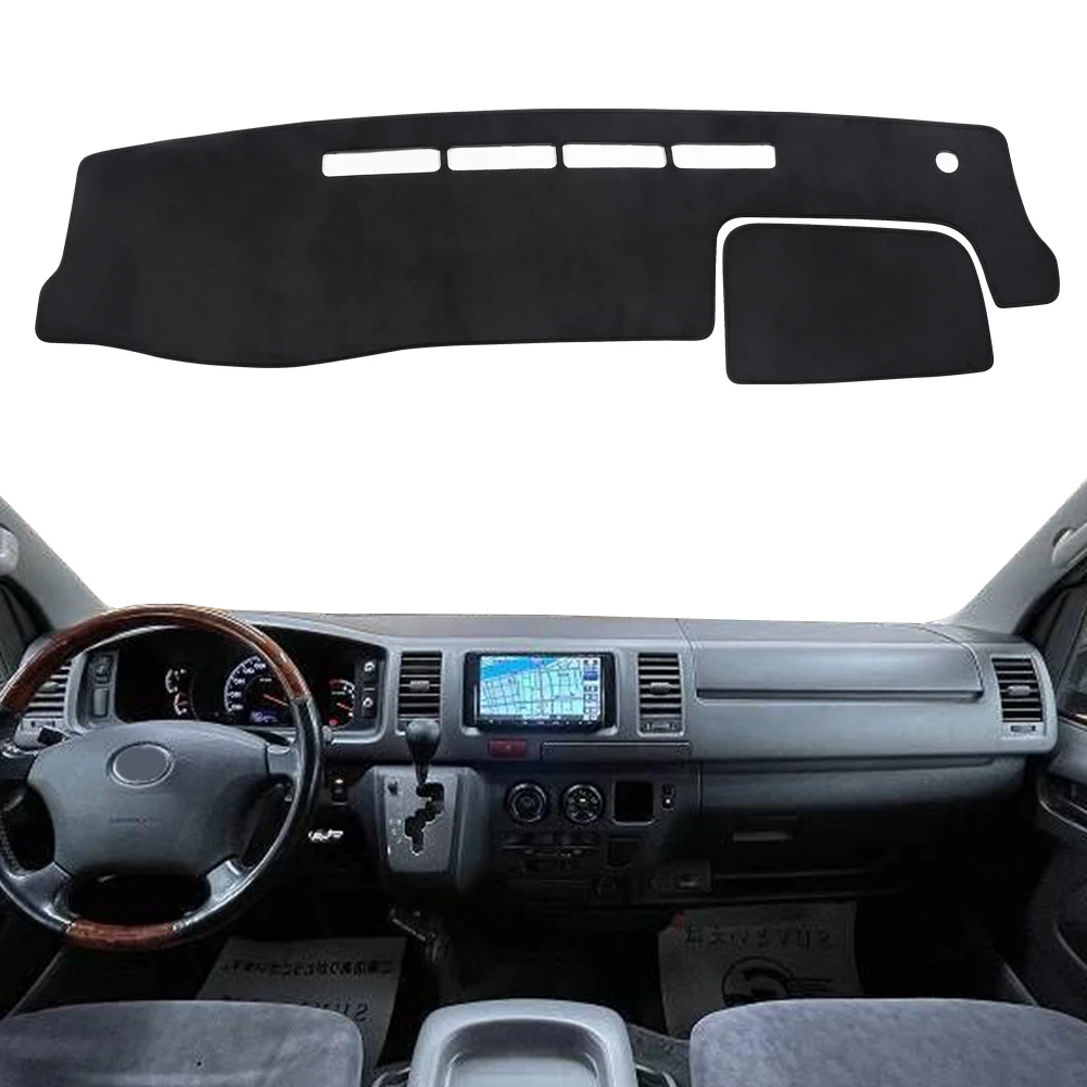 for Toyota Hiace 200  Car Dashboard Mat  Accessories Sunshade Protective Carpet Dash Mat Dashmat