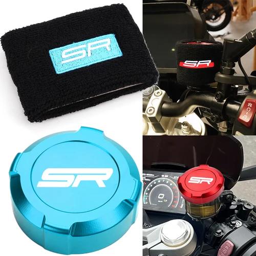 Para CFMOTO 450SR 450CLC 700CLX 450SR 450CL2022 2023 2024 + accesorios de motocicleta cubierta de depósito de embrague de freno delantero protector de cubierta