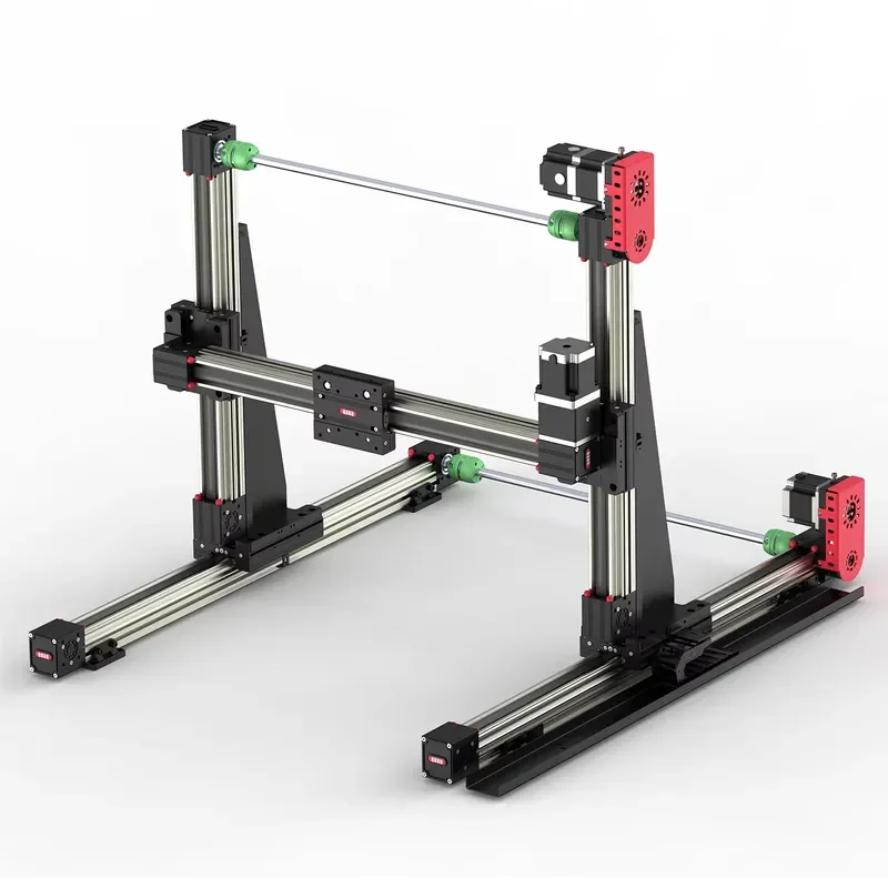 QRXQ RXP-XYZ-117 the New XYZ-L Axis Gantry Frame Structure Achieves a High-speed Repeatability Accuracy of 0.05mm Linear Rail