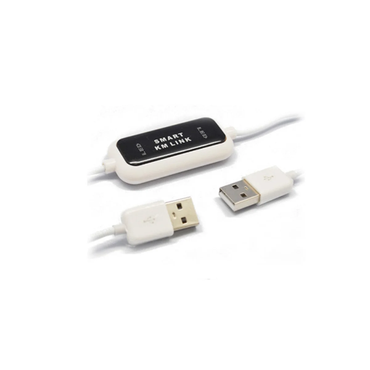 USB 2.0 Smart KM Link PC to PC Keyboard Mouse Share Sync Data Link USB Extension Cable Data File Transfer USB Switch