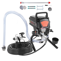 SucceBuy 750W 950W Airless Paint Sprayer 3000PSI High Efficiency Electric Airless Sprayer Handheld Paint Sprayers