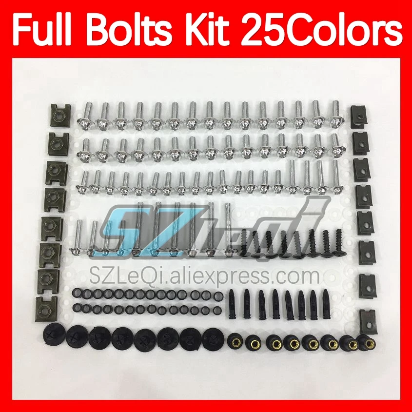 Fairing Bolts Full Screw Kit For YAMAHA FJR 1300 FJR1300 FJR-1300 13 14 15 16 2013 2014 2015 2016 Body Bolt Screws Nuts 268ps