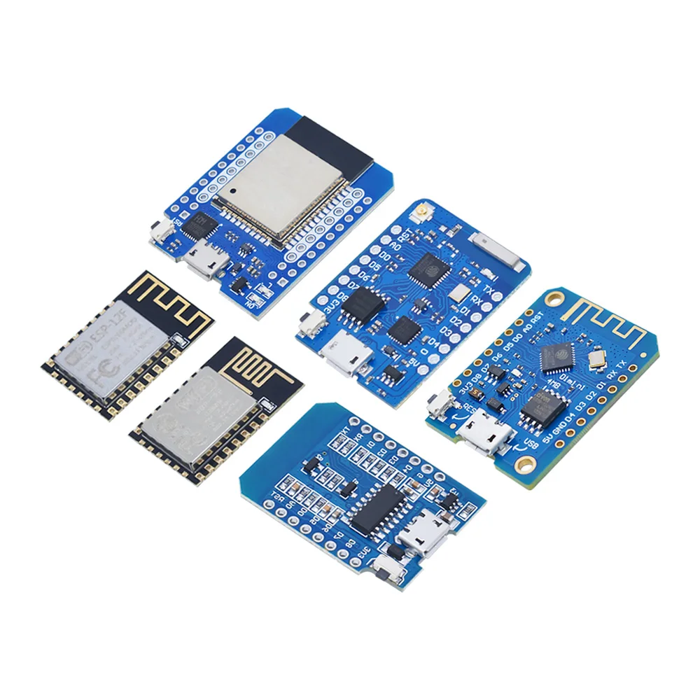 ESP8266 ESP-12 ESP-12F CH340G CH340 V2 USB WeMos D1 Mini PRO V3.0.0 WIFI Development Board NodeMCU Lua IOT Board 3.3V With Pins