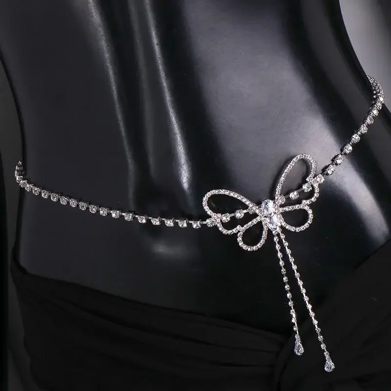 البوهيمي نمط الفيروز مزين المرأة الخصر سلسلة الجسم سلسلة مجوهرات الإكسسوارات