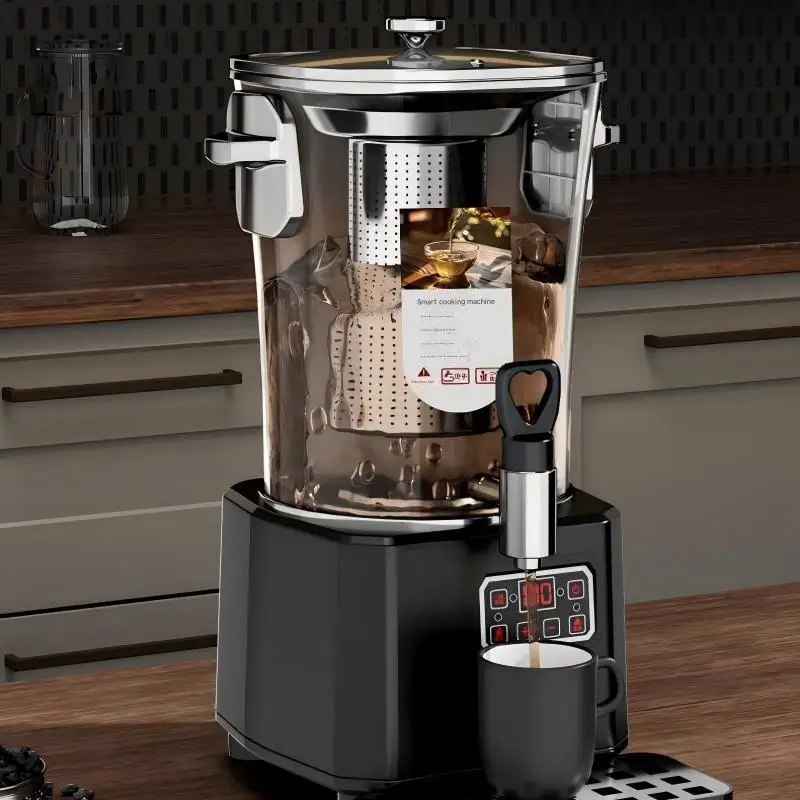 Electric Tea Maker Commercial Automatic With Steam Infusion Technology and Intelligent Cooking Functions for Milk Tea