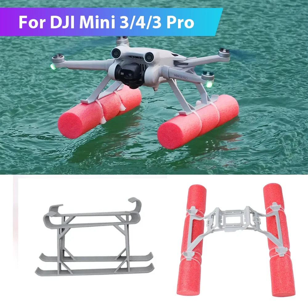 Zeroupshop Kit De Flotadores Para DJI Mini 3 Pro/Mini 4 Pro: Aterrizajes Acuáticos Seguros Y Estables