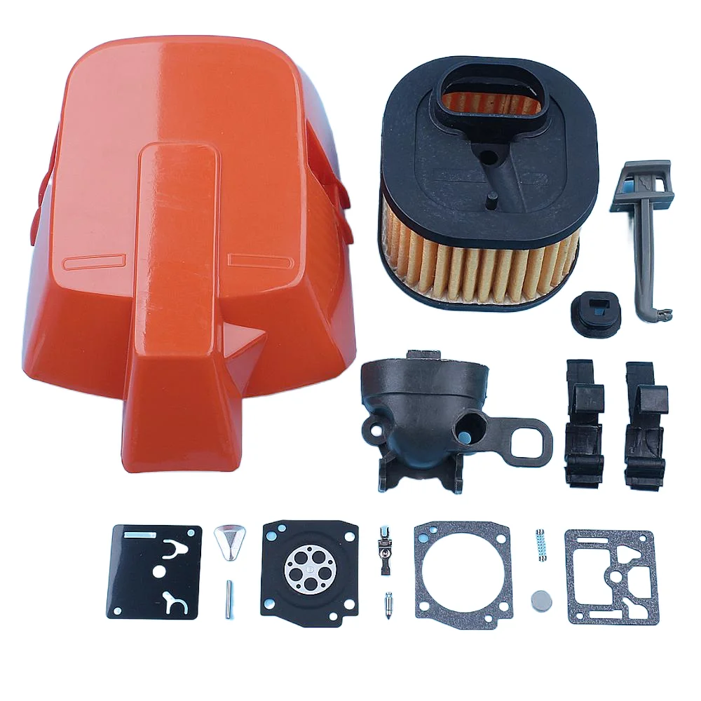 Top HD Air Filter Cover Intake Adaptor Kit For Husqvarna 372XP 365 362 371 372 Chainsaw 503 81 77-01 Replacement Spare Parts