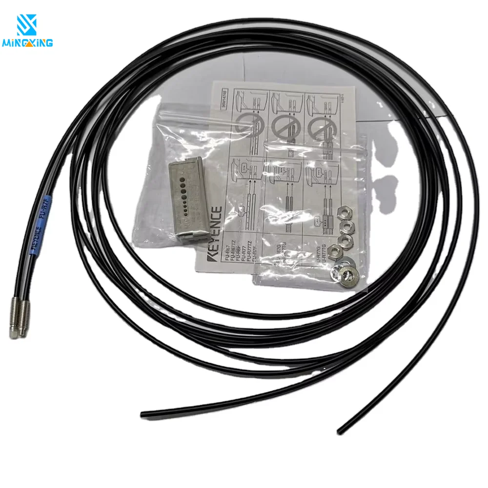 KEYENCE FU-R7F Manual-Calibration Fibre Optic Sensor Transmissive Fibre Unit NPN/PNP Output Japan Origin New