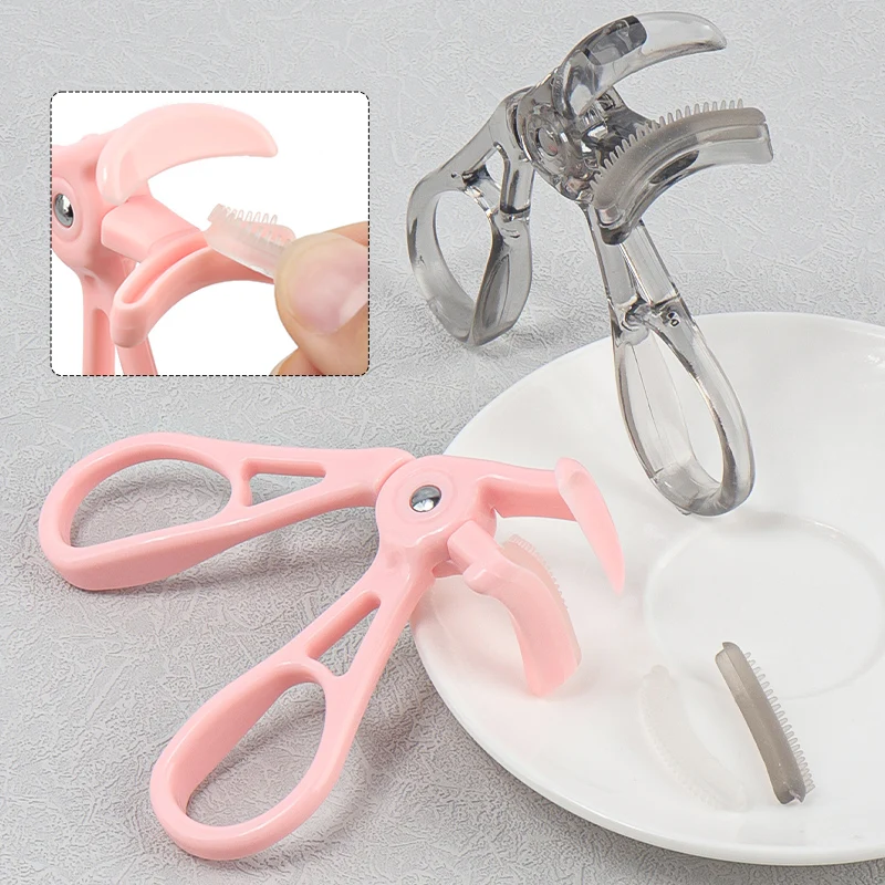 ポータブルまつげカーラー広角まつげカーリングピンセットクリップ操作が簡単長持ちスタイリング初心者メイクツール