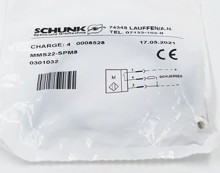 

Original SCHUNK Magnetic switch sensor MMS22-SPM8 0301032